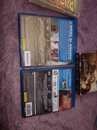 Colección Titanes 3D Blu-ray