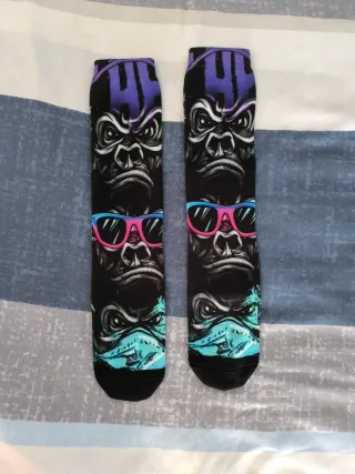 Calcetines de Gorila con gafas.