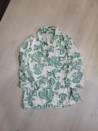 Conjunto dos piezas estampado mujer