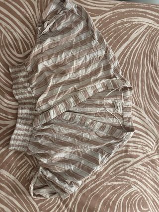 Jersey Beige Hombros Descubiertos