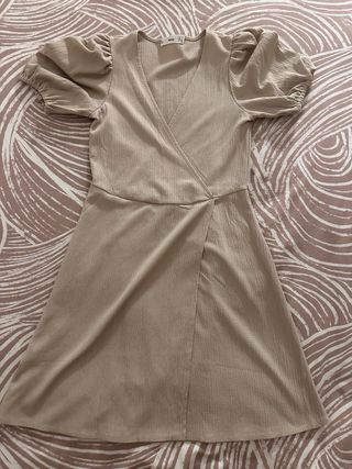 Jersey Beige Hombros Descubiertos