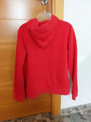 Sudadera Nike con capucha roj a