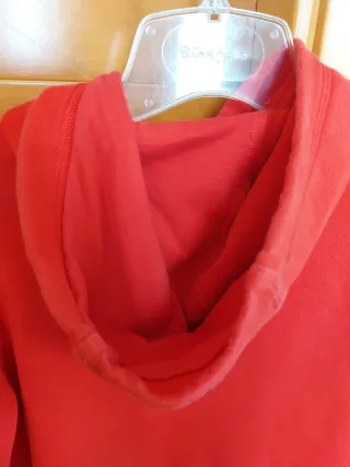 Sudadera Nike con capucha roj a