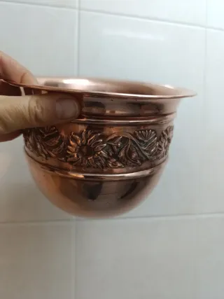 Jardinera Metálica Decorada