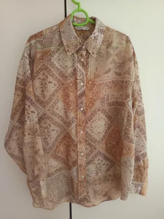 Camisa Stradivarius cachemir