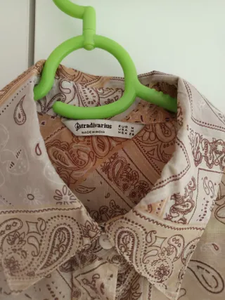 Camisa Stradivarius cachemir