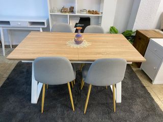 ¡¡¡OFERTA FLASH!!! Mesa nórdica extensible elegant