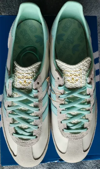Zapatillas Adidas SL 72 OG W Beige/Teal