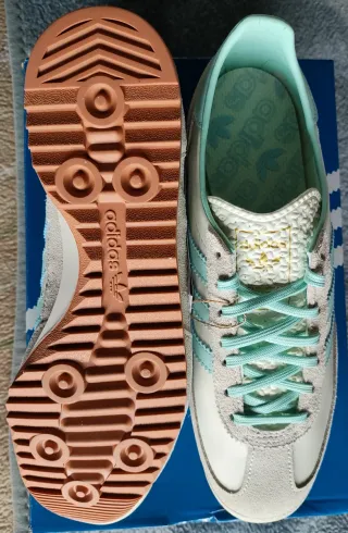 Zapatillas Adidas SL 72 OG W Beige/Teal