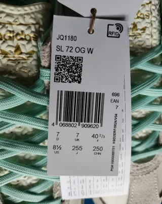 Zapatillas Adidas SL 72 OG W Beige/Teal
