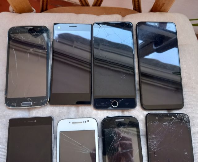 8 Móviles Varios piezas o reparaciones