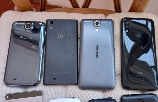 8 Móviles Varios piezas o reparaciones