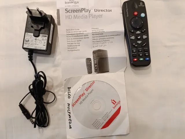 Comando e trasformatore Iomega ScreenPlay Director