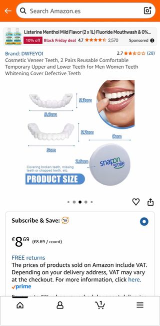 Pack 2 Cajas Snap-On Smile (4 Unidades)