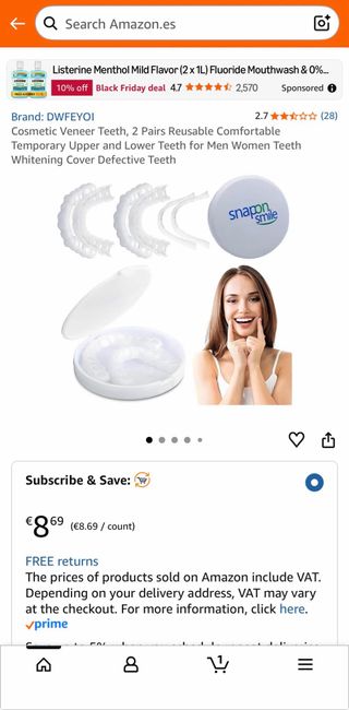 Pack 2 Cajas Snap-On Smile (4 Unidades)