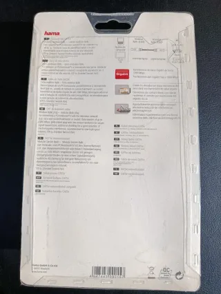 Cable de red Hama CAT 5e STP 3m