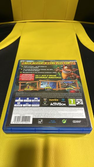 Crash Bandicoot Trilogy PS4 Pal Fra Como nuevo