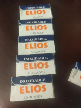 Cuchillas de afeitar Elios Inoxidables (5 paquetes