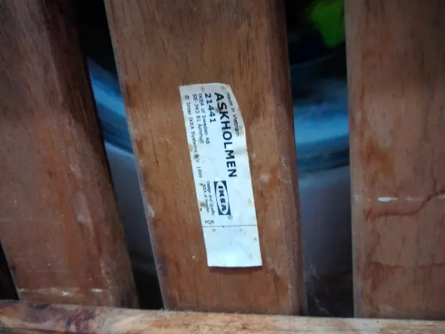 Mesa de madera Ikea Askholmen