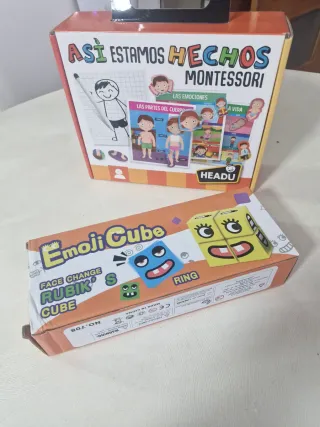 Juego Educativo Montessori Headu