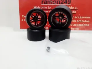 Llantas 1/18 Michelin BMW Kyosho