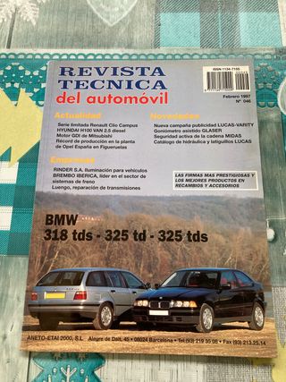 Revista Técnica del Automóvil BMW 318 y 325