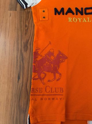 Polo Geographical Norway Naranja Talla L