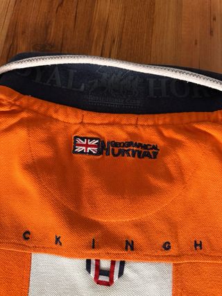Polo Geographical Norway Naranja Talla L