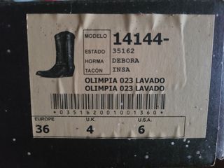 Botas Sendra Debora Olimpia 14144 T.36
