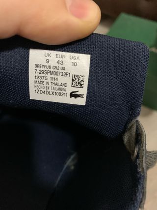 Náuticos Lacoste Azul Marino