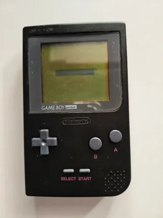 Nintendo Game Boy Pocket Negra