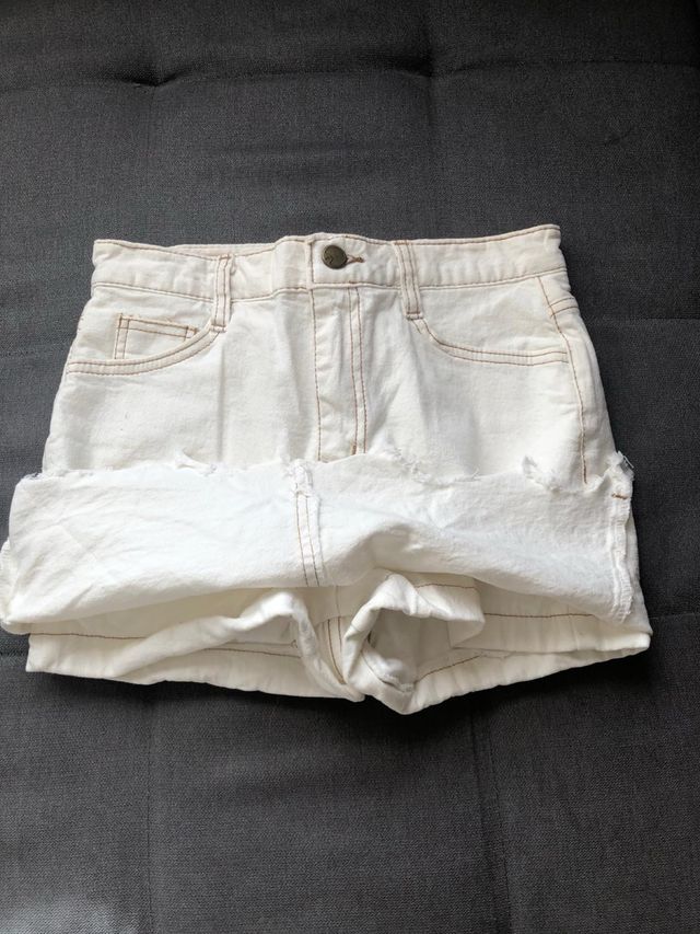 MINI FALDA BLANCA DE INVIERNO(XS)