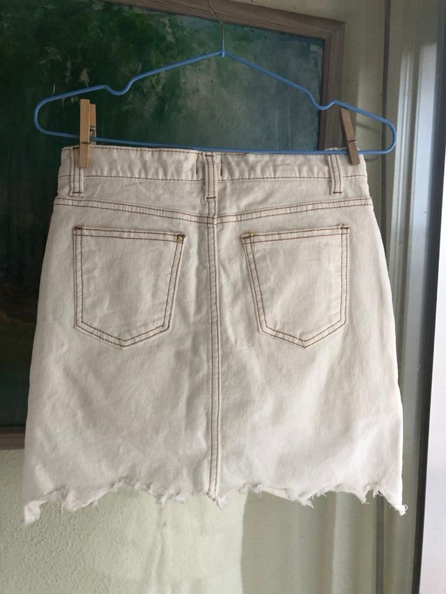 MINI FALDA BLANCA DE INVIERNO(XS)