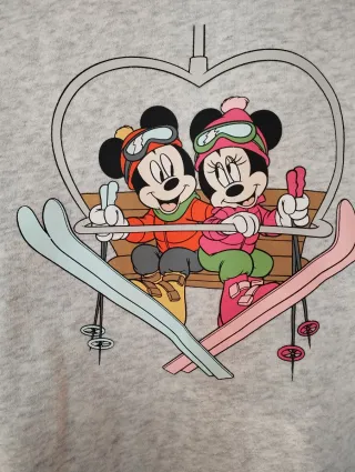 Sudadera Disney Chica Mickey y Minnie