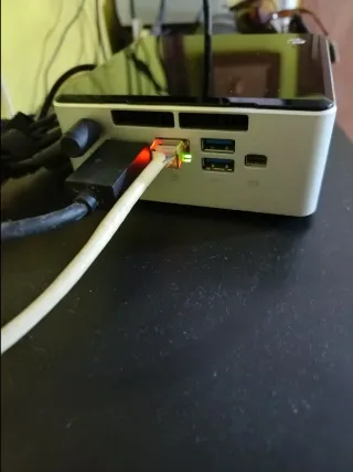 Mini PC Intel NUC i3 Plata/Negro