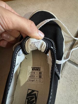 Sneakers Vans Bambino Nere