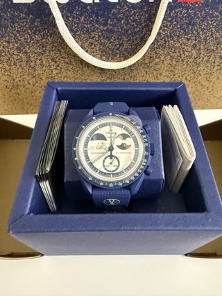 Swatch x Omega Mission To Earthphase Moonshine Gol