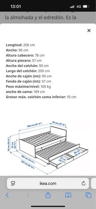 Cama nido IKEA Slakt