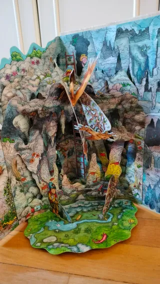 LIBROS-POP-UP EL INTERIOR DE LA TIERRA (Spanish...