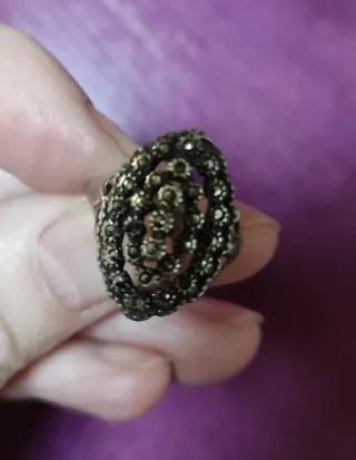 Anillo Plata Ley y Marquesitas