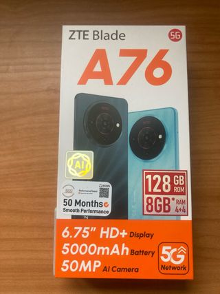 ZTE Blade A76 128GB 8GB RAM 5G Nuevo