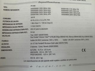 Amplificador guitarra Fender Blues Deluxe Reissue