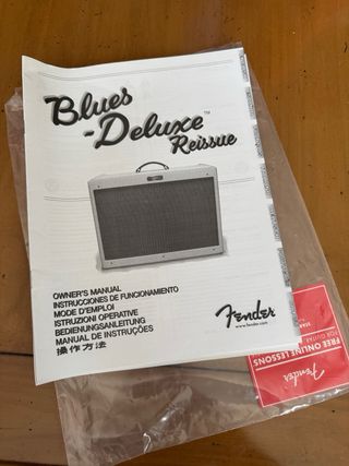 Amplificador guitarra Fender Blues Deluxe Reissue