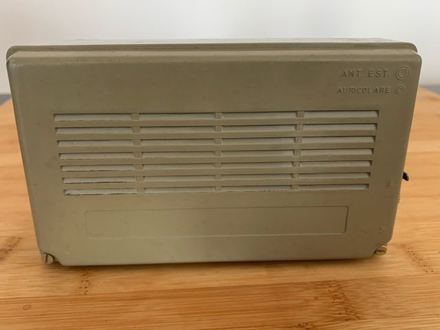 Radio Transistor Rajmar Vintage Beige/Plata