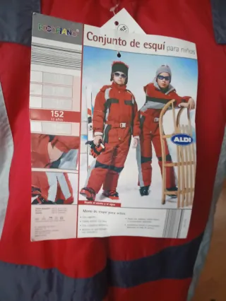 Mono de esquí infantil 12 años