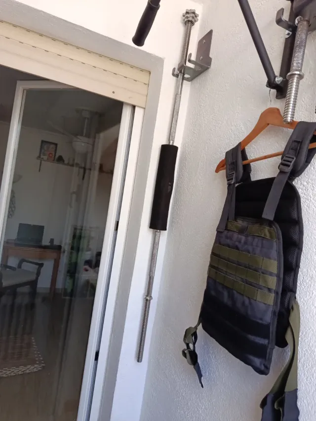 Barra de pesas para entrenamiento