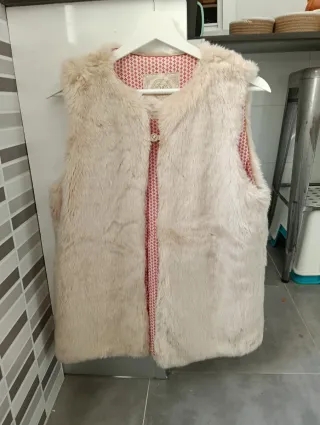 Chaleco pelo niña talla 16