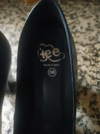 Zapatos de fiesta negros talla 38