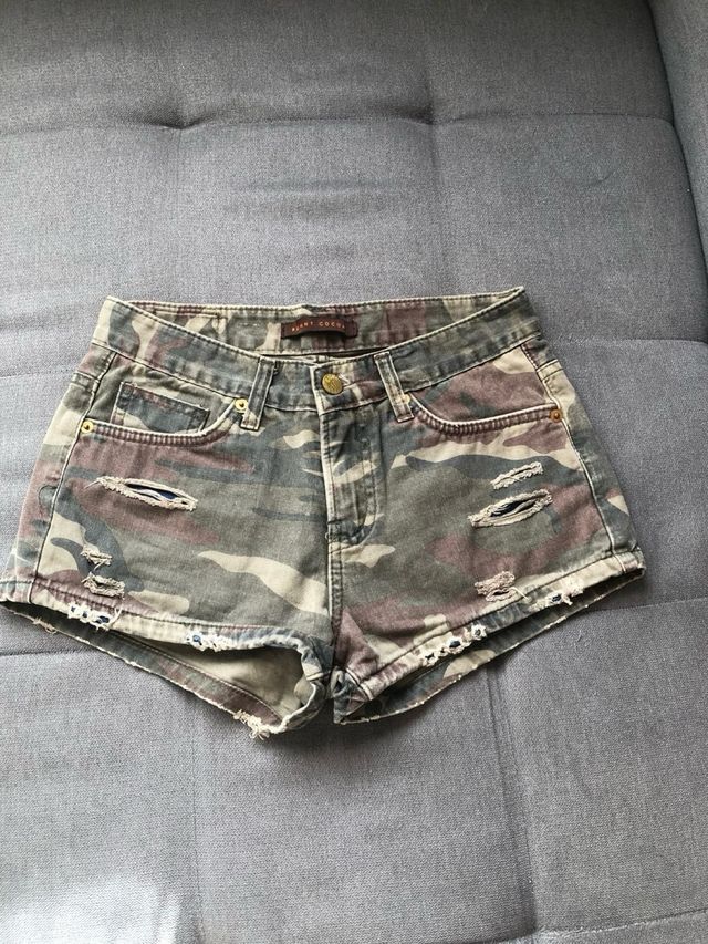 MINI SHORT CAMUFLAJE (XS)
