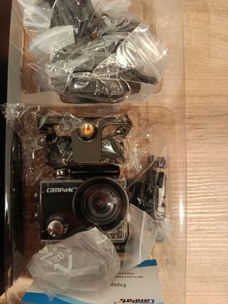 Cámara de acción Campark impermeable